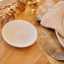 CASA Soulstripes Clay Plato Verde| Platos