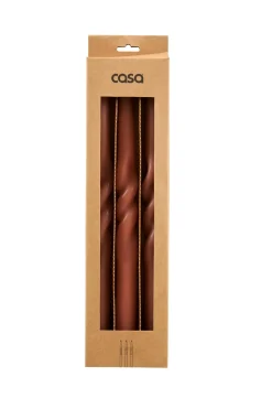 CASA Spiral Vela Marron| Velas