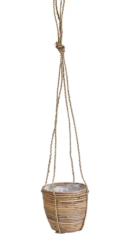 CASA Stripe Macetero Colgante Natural| Colgadores Para Plantas