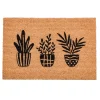 CASA Succulent Felpudo Natural| Felpudos
