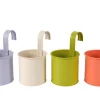 CASA Tanaman Macetero Colgante 4 Colores Blanco Apagado| Colgadores Para Plantas