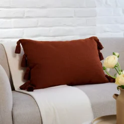 CASA Tassi Cojin Marron| Cojines