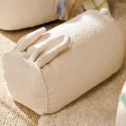CASA Teddy Bunny Puf Blanco Apagado| Pufs