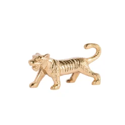 CASA Tiger Tigre Decorativa Dorado| Figuras Decorativas