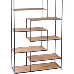 CASA Trapp Estanteria De Pared Negro| Estanterías