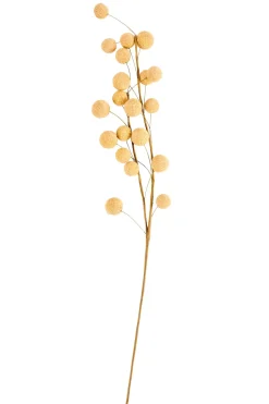 CASA Trifolium Rama De Flores Amarillo| Flores Artificiales