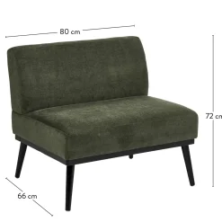 CASA Trino Butaca Verde| Sofás