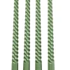 CASA Twist Velas Retorcidas Juego De 4 Verde| Velas