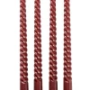 CASA Twist Velas Retorcidas Juego De 4 Rojo| Velas