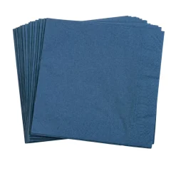 CASA Uni Paquete De 20 Servilletas Azul Oscuro| Servilletas