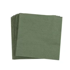 CASA Uni Paquete De 20 Servilletas Verde| Servilletas