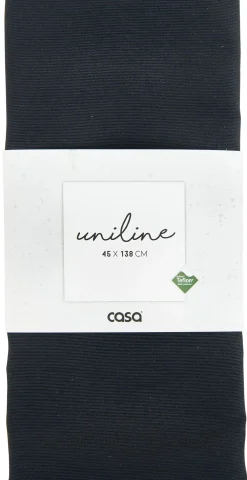 CASA Uniline Camino De Mesa Negro| Caminos De Mesa