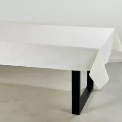 CASA Uniline Mantel Blanco Apagado| Manteles