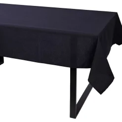 CASA Uniline Mantel Negro| Manteles