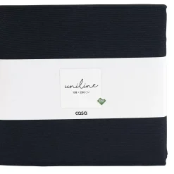 CASA Uniline Mantel Negro| Manteles