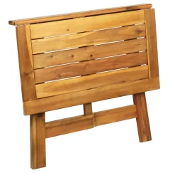 CASA Utah Mesa Plegable Marron| Mesas De Jardín