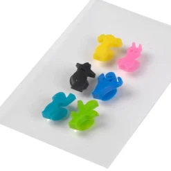 CASA Vacuvin Marcadores Juego De 12 Varios Colores| Accesorios Coctéles