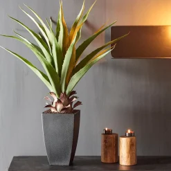 CASA Vera Planta Aloe Vera Verde| Plantas Artificiales