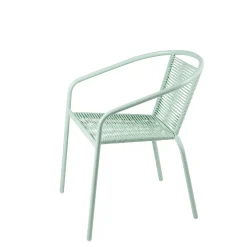 CASA Verona Silla Apilable Aguamarina| Sillas De Jardín
