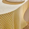 CASA Vichy Mantel Amarillo| Manteles