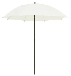 CASA York Parasol Sin Pie Blanco Apagado| Parasoles