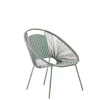 CASA Yuma Silla Lounge Verde| Sillas Lounge