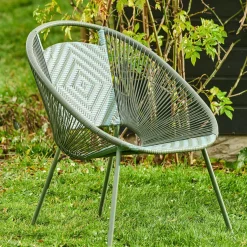 CASA Yuma Silla Lounge Verde| Sillas Lounge